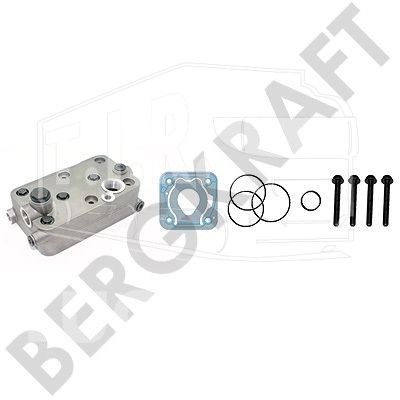 ГБЦ компрессора в сборе+прокладки (WABCO 412 352 922 2)