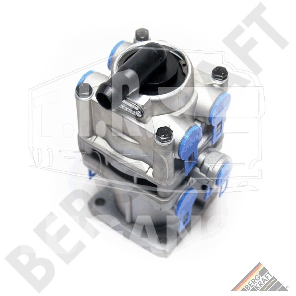 Кран ножного тормоза 10 BAR/Ports:8xM16x1.5mm/2xM12x1.5mm MB ACTROS/EVOBUS 208D/307D/309D/709D/814D