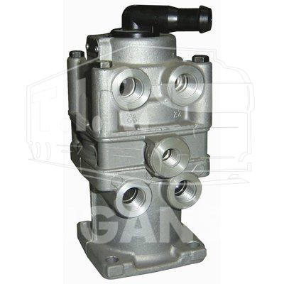 Кран ножного тормоза 2-х контурный 10 BAR/Ports:8xM16x1.5mm/2xM12x1.5mm MB/DAF/STEYR