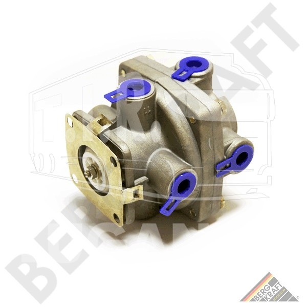 Кран ножного тормоза Max:8.0 BAR/Ports:M16x1.5mm MB/DAF