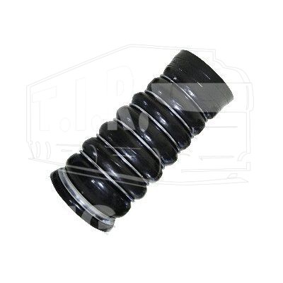 Шланг наддувочного воздуха D=80mm/L=170mm (черный) VOLVO
