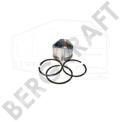 Поршнекомплект компрессора D=80.0mm 0.75