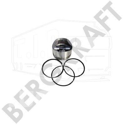 Поршнекомплект компрессора D=82.0mm 0.75