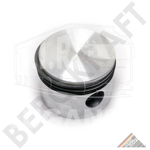 Поршнекомплект компрессора D=90mm 0.50 LONG TYPE (кольца 2.5x2.5x4.0mm)