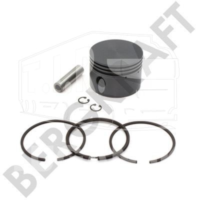 Поршнекомплект копрессора D=75.0mm 0.50
