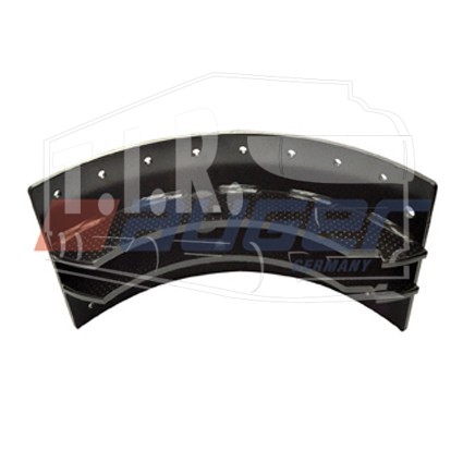 Brake Shoe, Brake Drum , Unlined, Thin 5 mm, Right