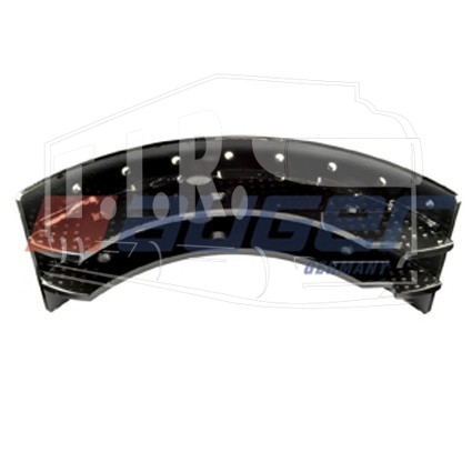 Brake Shoe, Brake Drum, Unlined, Thin 5 mm, Left