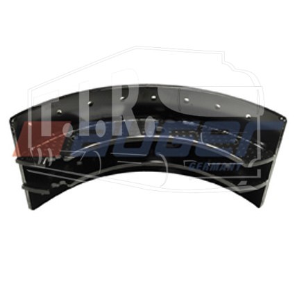 Brake Shoe, Brake Drum, Unlined, Thick 8 mm, Left