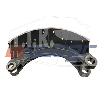 Brake Shoe, Brake Drum, Unlined, Without Roller