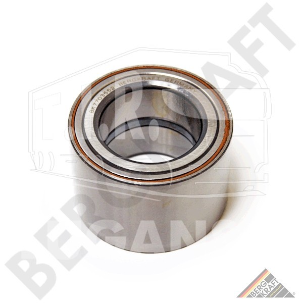 Подшипник ступицы задний 2-х рядный 55х90х60mm