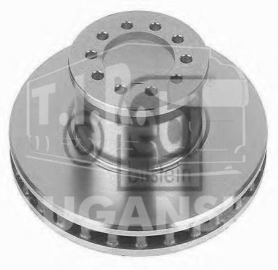 Диск тормозной 335*34 перед.