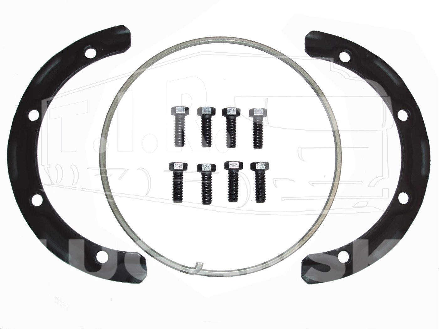 Р-к диска тормозного (монт. к-кт)