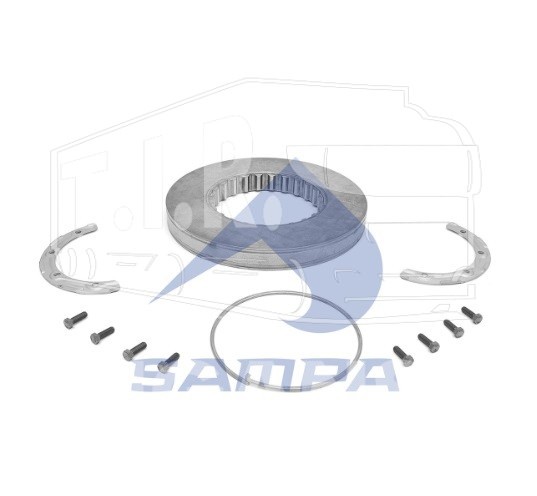 Диск тормозной 410mm