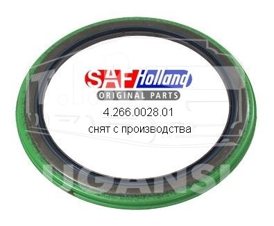 Сальник ступицы 142*180/185*7.5