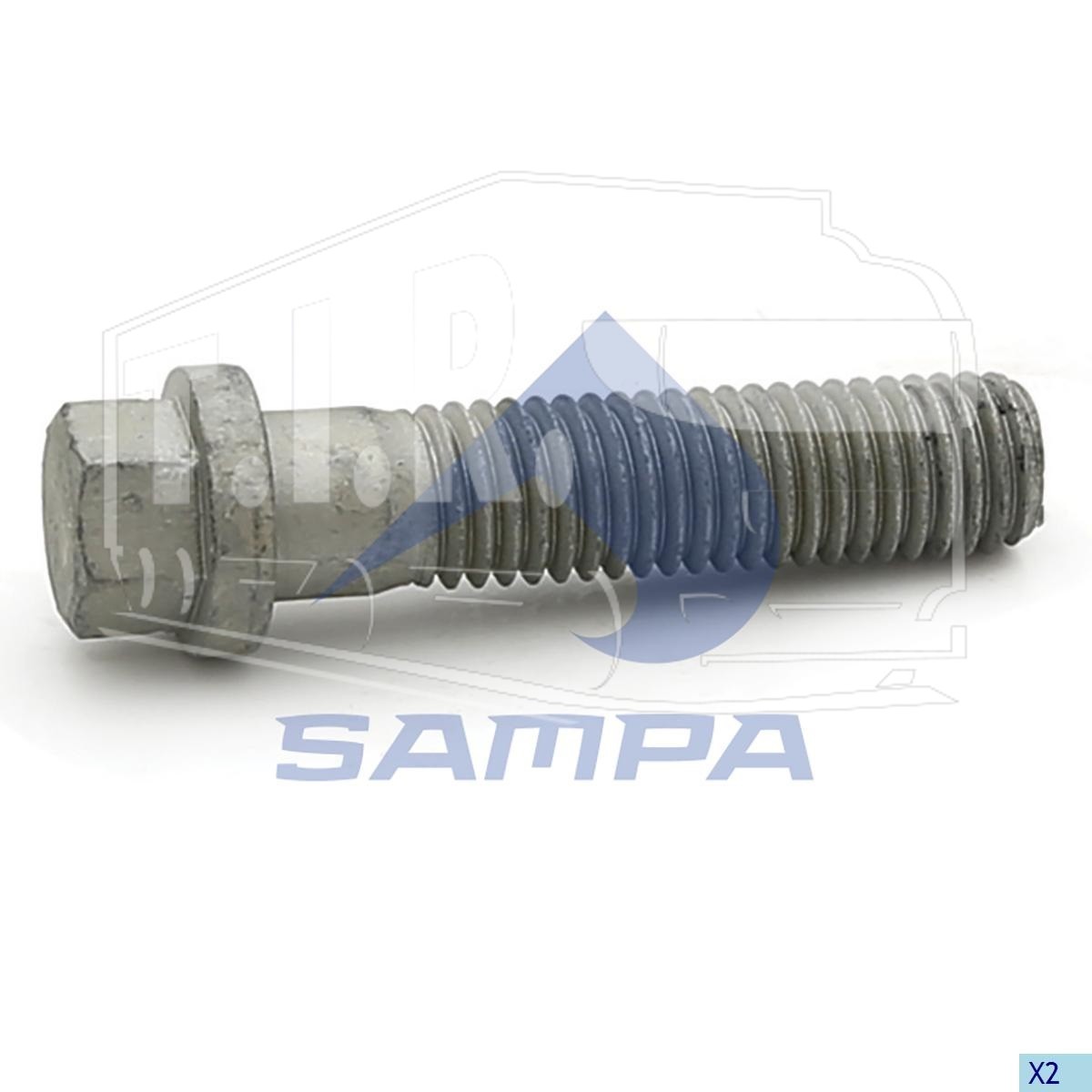 Болт кардана М12*1.75*50/62