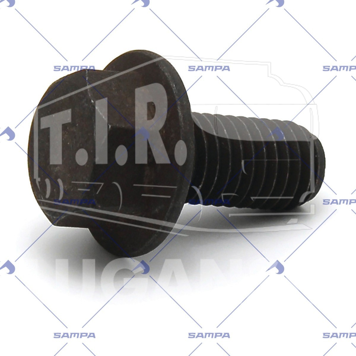 Болт М12*1.75*25 (10.9) фланцевый