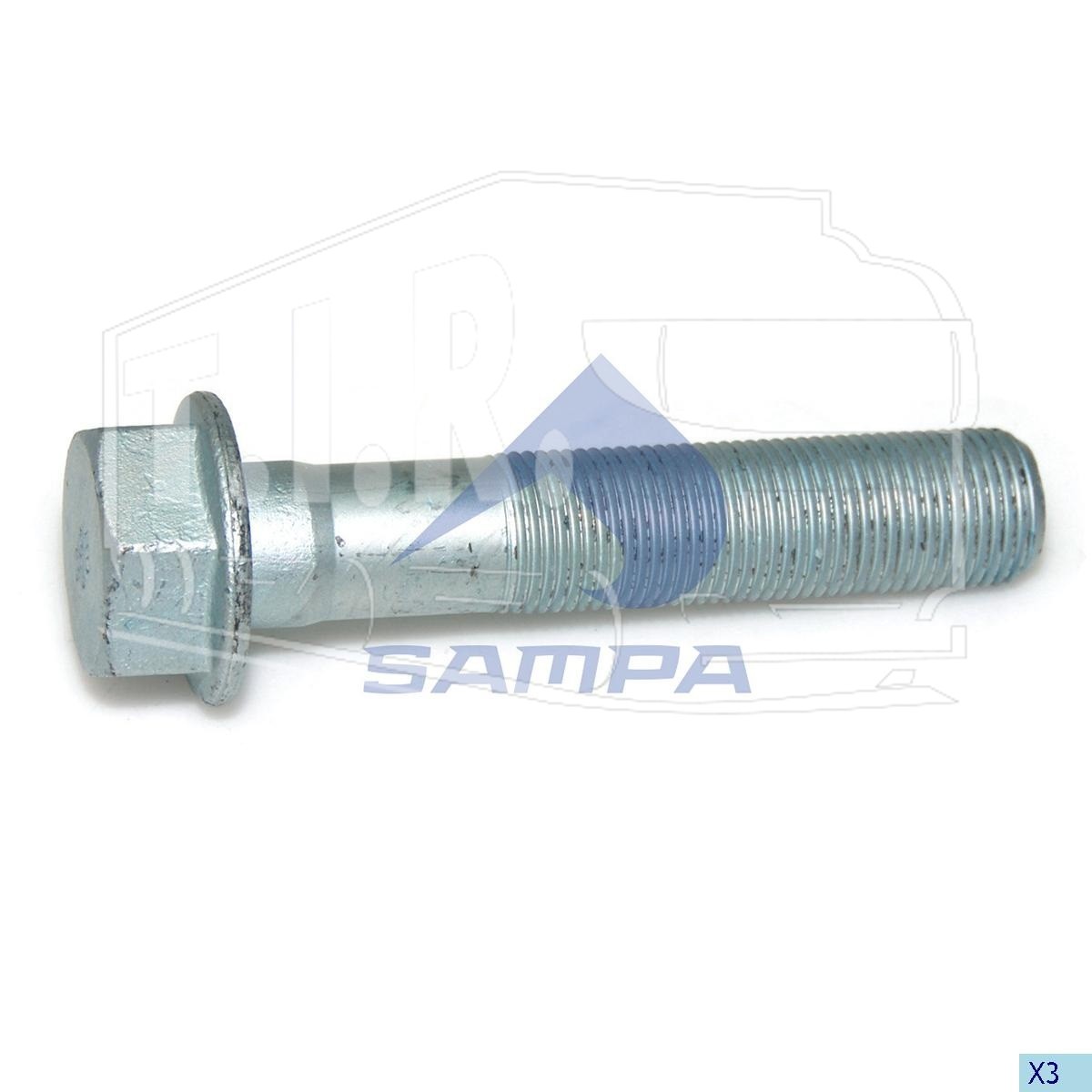 Болт амортизатора М24*2*120 10,9
