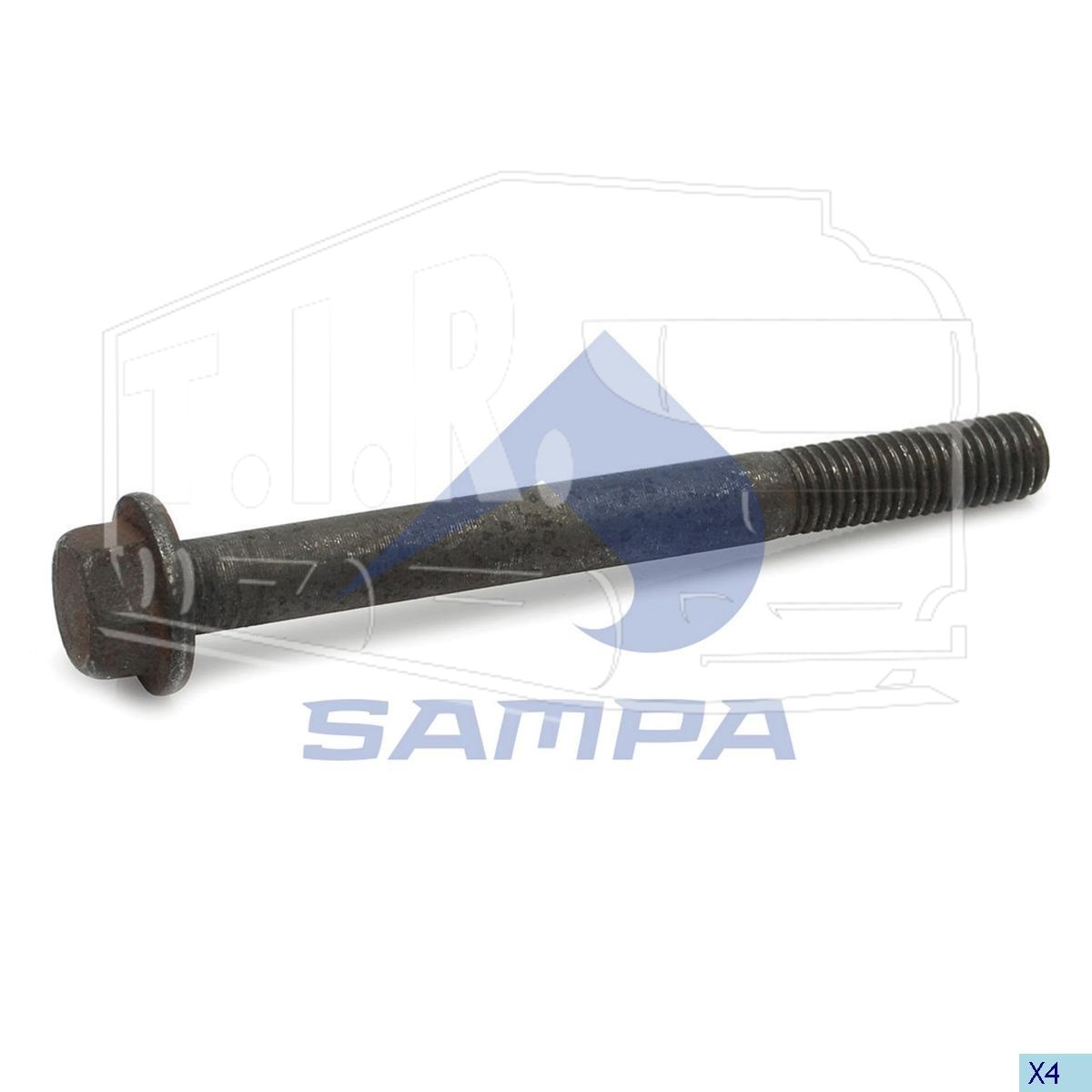 Болт М12*1.75*120 (8.8) реактивной тяги