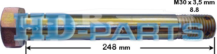 Болт рессоры М30*3.5*249 8.8