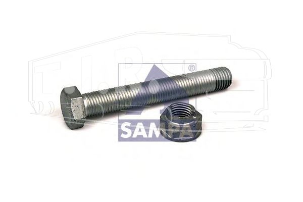 Болт рессоры М30*3.5*205 с гайкой