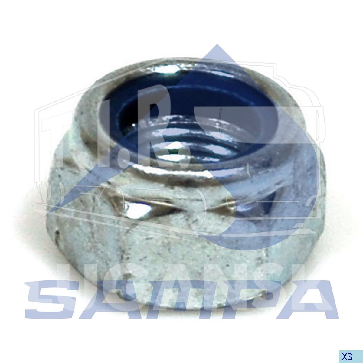 Гайка М16*1.5 самоконтрящ.