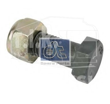 Bolt with safety nut