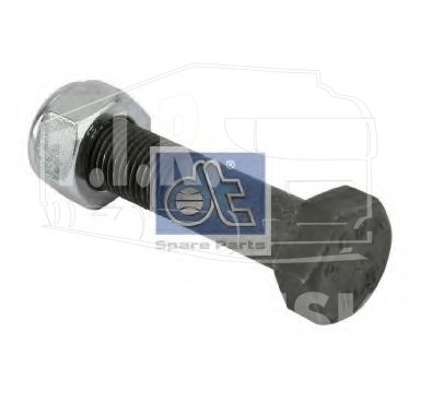 Bolt with safety nut