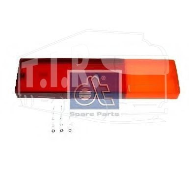 Lens tail lamp