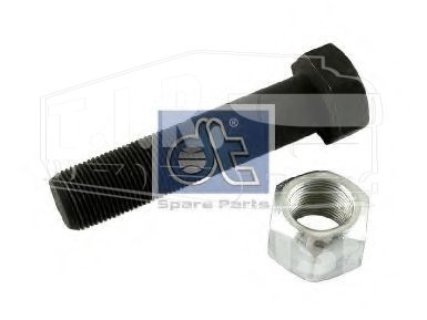 Screw with nut
