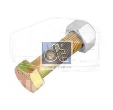 Screw with nut