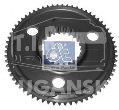 Synchronizer flange