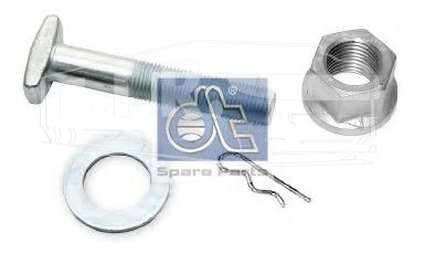 Wheel bolt, complete