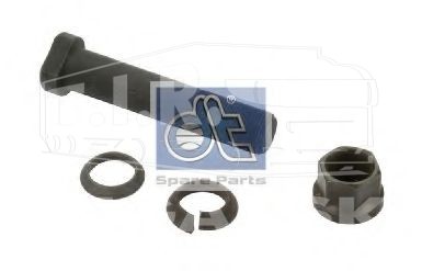 Wheel bolt, complete