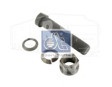 Wheel bolt, complete