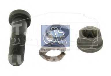 Wheel bolt, complete