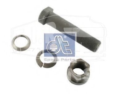 Wheel bolt, complete