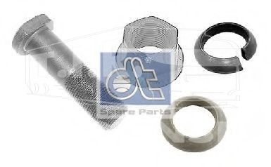 Wheel bolt, complete
