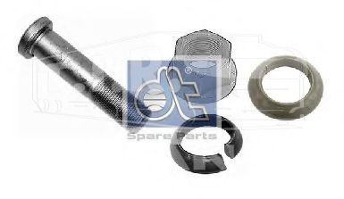 Wheel bolt, complete