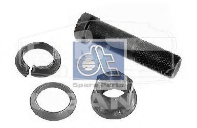 Wheel bolt, complete
