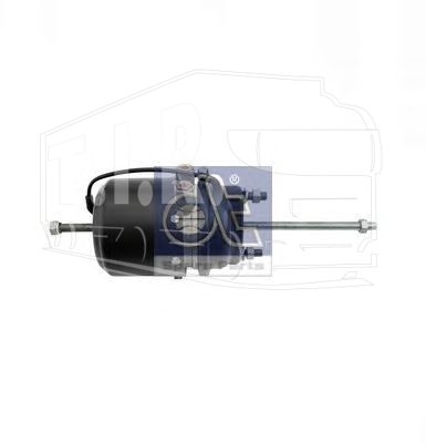 Spring brake cylinder