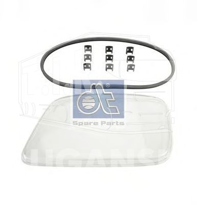 Headlight glass