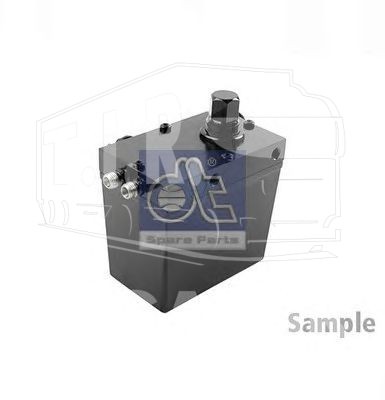 Cab tilt pump
