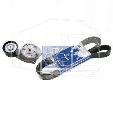 Belt tensioner, complete