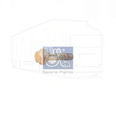 Flange screw