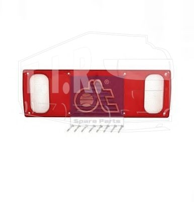 Tail lamp glass