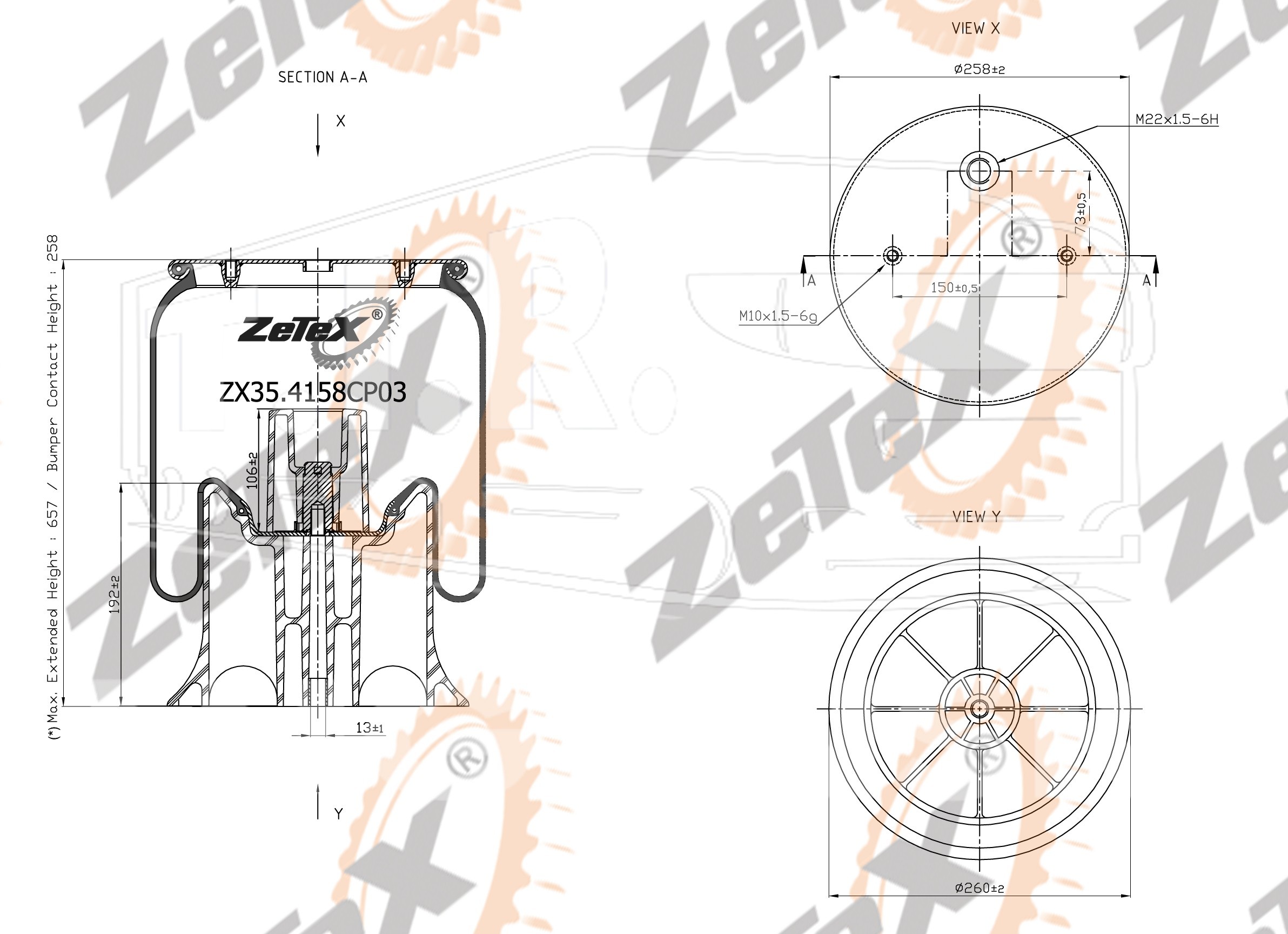 Пневморессора