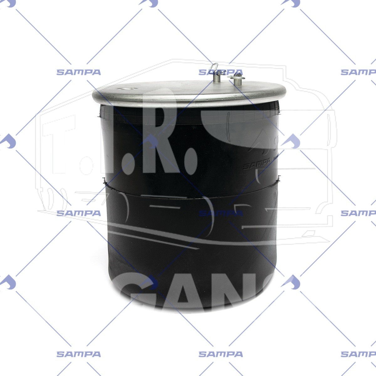 Пневморессора (с метал. стакан)