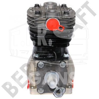 Компрессор возд. одноцилиндровый 225cc/8 Bar MB OM355/A-OM360/A (НОВЫЙ НЕ ВОССТАНОВЛЕННЫЙ)