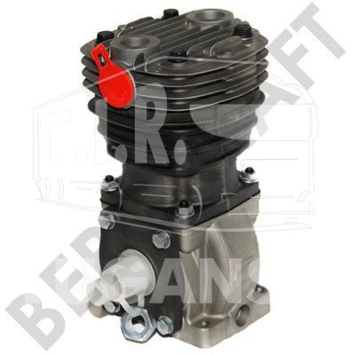 Компрессор одноцилиндровый D=88mm/300cc 10BAR IVECO/DEUTZ (НОВЫЙ НЕ ВОССТАНОВЛЕННЫЙ)
