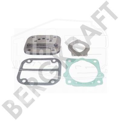Плита компрессора в сборе с клапанами MB/MAN FOR LK1500-LK1567/LK1300/LK1314 COMPR.